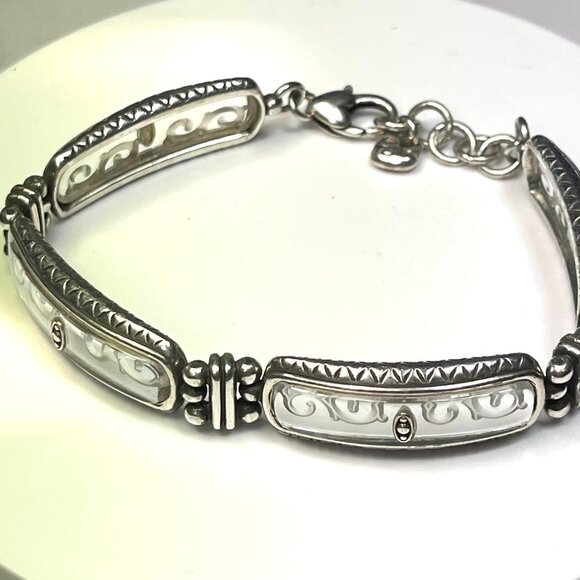 Brighton Jewelry - Brighton Bracelet Silver Filigree Details